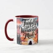 Angepasste, ängstlich wunderbar Mathematikerinnen Tasse (Links)