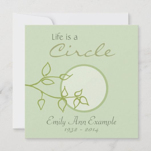 Angepasste Ankündigung des Todes (Blätter) (Vorderseite)