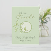 Angepasste Ankündigung des Todes (Blätter) (Stehend Vorderseite)