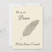 Angepasste Ankündigung des Todes (Sand) (Vorderseite)