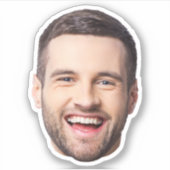 Angepasste Aufkleber, Personalisiertes Foto Aufkleber (Vorderseite)