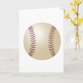 Angepasste Baseball Karte (Gelbe Blume)