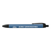 Angepasste Blaue Computersoftware-Firma Kugelschreiber (Oberseite)