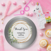 Angepasste botanische pappteller (Party)