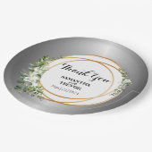 Angepasste botanische pappteller (Schrägansicht)