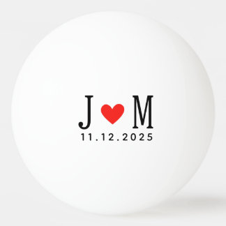 Angepasste Ehe Ehepaar Name Datum Rote Liebe Tischtennisball