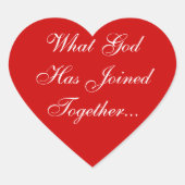 Angepasste Einladung Ballon Rot Herz-Aufkleber (Vorderseite)