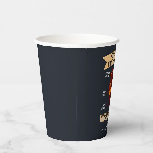 Angepasste EMT Sie werden immer in meiner Herzkran Pappbecher (Rechts)