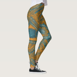 Angepasste, gedruckte Yoga Pants Trenddesigns für  Leggings