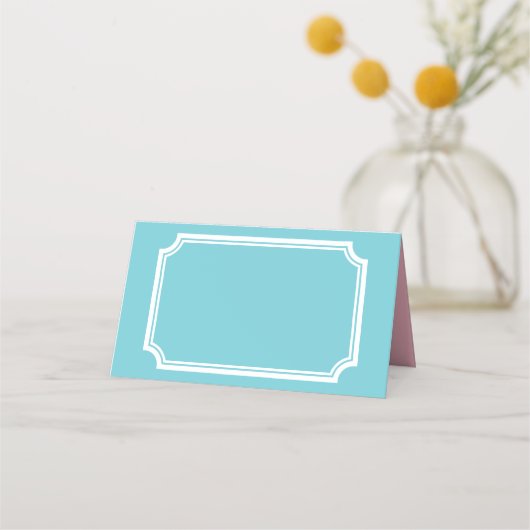 Angepasste gefaltete Platzkarten für den Hochzeits (Rückseite)