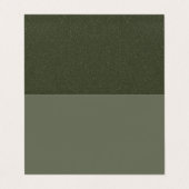 Angepasste geklappte Moosgrüne Karte mit Textur ob (Außenseite Aufgefaltet)