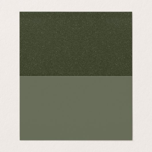 Angepasste geklappte Moosgrüne Karte mit Textur ob (Außenseite Aufgefaltet)