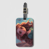 Angepasste Gepäckmarke Gepäckanhänger (Vorderseite Vertikal)