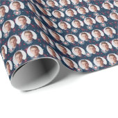 Angepasste Gesichter 4. Juli Unabhängigkeitstag Mu Geschenkpapier (Rolleneckpunkt)