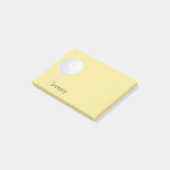 angepasste Golf-Golf-Golf-Design-Stelle Notiz (angewinkelt)