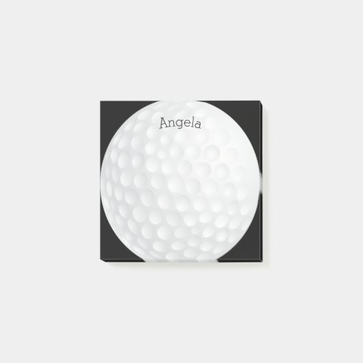 angepasste Golf-Golf-Golf-Design-Stelle Notiz (Vorderseite)