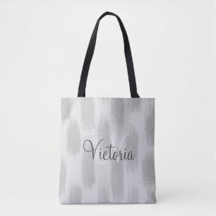 Angepasste graue Wasserfarbe abstrakt modern trend Tasche