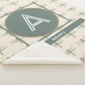 Angepasste Initial- und Namensdrache Fly Trendy Sherpadecke (3/4)