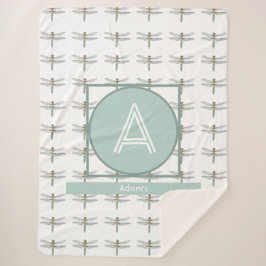 Angepasste Initial- und Namensdrache Fly Trendy Sherpadecke