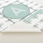 Angepasste Initial- und Namensdrache Fly Trendy Sherpadecke (3/4)