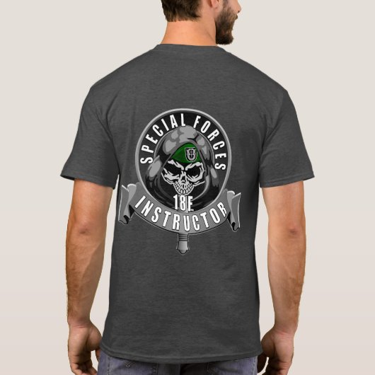 Angepasste Instruktoren T-Shirt (Rückseite)