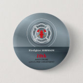 Angepasste, Jubiläumsfeier mit Feuerwehr Button (Vorderseite)