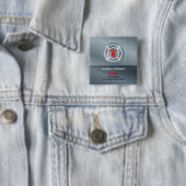 Angepasste, Jubiläumsfeier mit Feuerwehr Button (Beispiel)