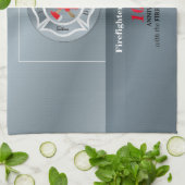 Angepasste, Jubiläumsfeier mit Feuerwehr Handtuch (Gefaltet)