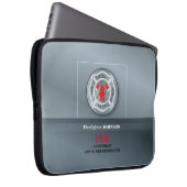 Angepasste, Jubiläumsfeier mit Feuerwehr Laptopschutzhülle (Vorne Rechts)