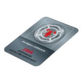 Angepasste, Jubiläumsfeier mit Feuerwehr Magnet (Linke Seite)