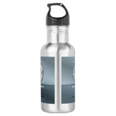 Angepasste, Jubiläumsfeier mit Feuerwehr Trinkflasche (Rückseite)