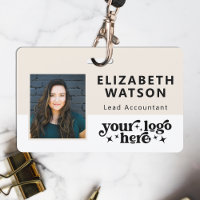 Angepasste Lanyard Name Tag Event-ID mit Foto