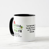 Angepasste MÄNNER, DIE GESUNDHEIT Weihnachten Ment Tasse (Vorderseite Links)