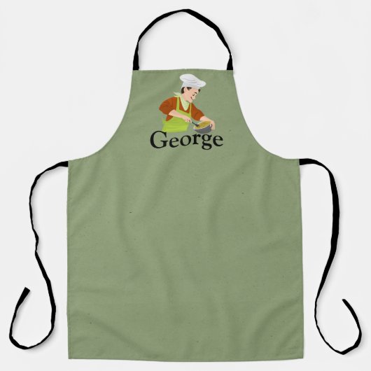 Angepasste Männer Schürze (Vorderseite)