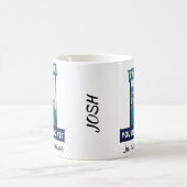 Angepasste männliche Krankenschwester - Grund, war Kaffeetasse (Mittel)