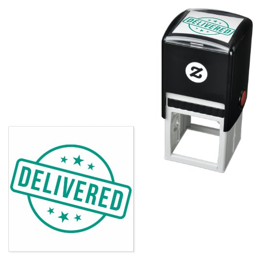 Angepasste Markenbezeichnung | Grundbüro oder -bet Permastempel (Beispiel)