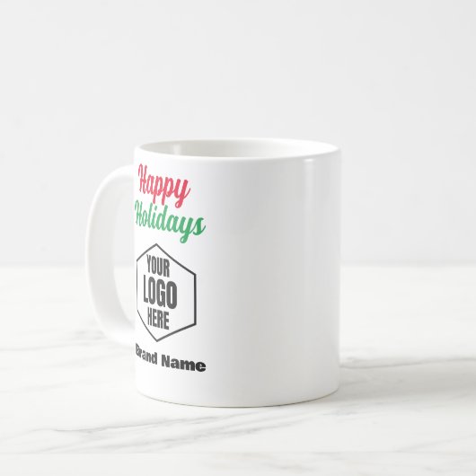 Angepasste Mitarbeiter und Mitarbeiter Vielen Dank Kaffeetasse (Vorderseite Links)