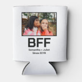 Angepasste moderne beste Freundin für immer beste  Dosenkühler (Vorderseite)