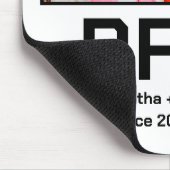 Angepasste moderne beste Freundin für immer beste Mousepad (Ecke)