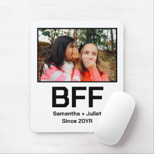 Angepasste moderne beste Freundin für immer beste Mousepad