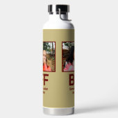 Angepasste moderne beste Freundin für immer beste  Trinkflasche (links)