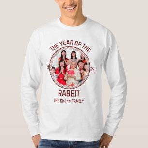 Angepasste moderne Chinesische Neujahrsfamilie - F T-Shirt