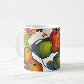 Angepasste Monogramme Jüdisches Neujahrsgeschenk Kaffeetasse (Vorderseite Links)