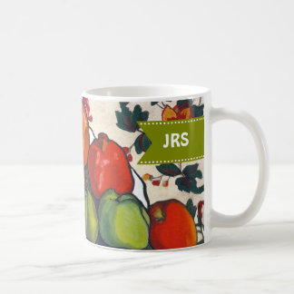 Angepasste Monogramme Jüdisches Neujahrsgeschenk Kaffeetasse