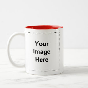 Angepasste Mrs. Image-Tasse Zweifarbige Tasse