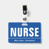 Angepasste Namenskurse Ausweis (Front with Clip)