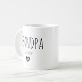 Angepasste neue Opa oder neues Geschenk meines Vat Kaffeetasse (Vorderseite Links)