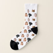 Angepasste Niedliche Familienzusammenführung mit 4 Socken (Links - Außen)