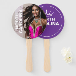 Angepasste Paddellüfter - Kronendesign Fächer