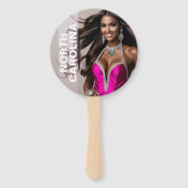 Angepasste Paddellüfter - Kronendesign Fächer (Vorderseite)